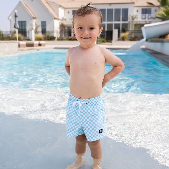 Teal Checkers / Boys 2T