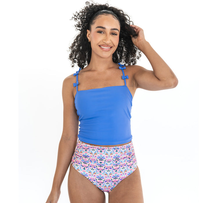 Repeating Bow Tankini Top Swim Top Janela Bay- Tilden Co.