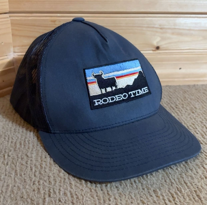 Rodeo Time Blue Ball Cap