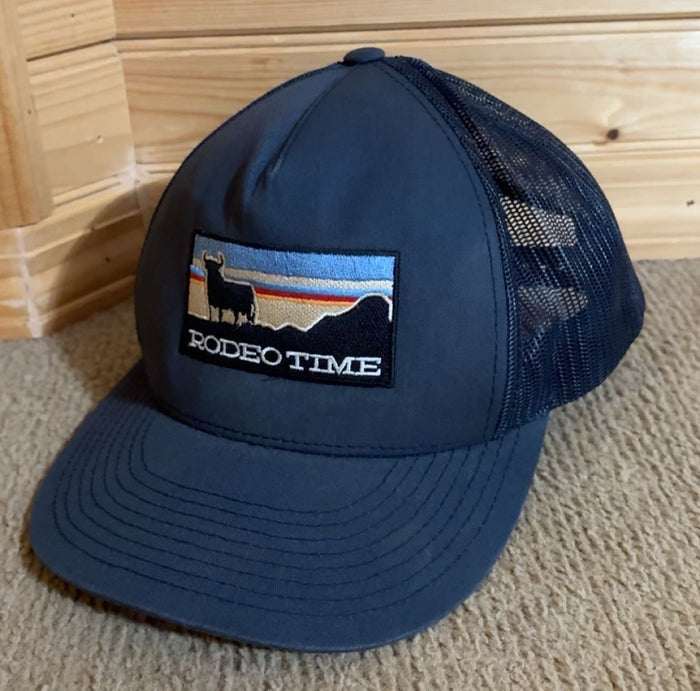 Rodeo Time Blue Ball Cap
