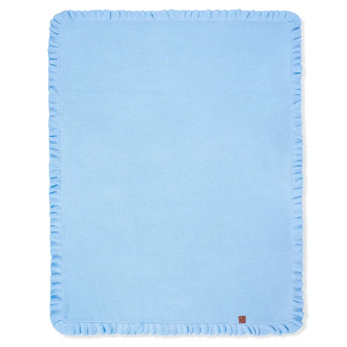 Ruffled Knit Baby Blanket - 100% Cotton - Premium Baby Blanket from SwaddleAn - Just $44.95! Shop now at Pat's Monograms