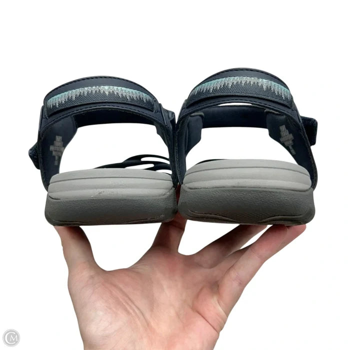 Sandals Flats By Easy Spirit In Grey, Size: 8.5