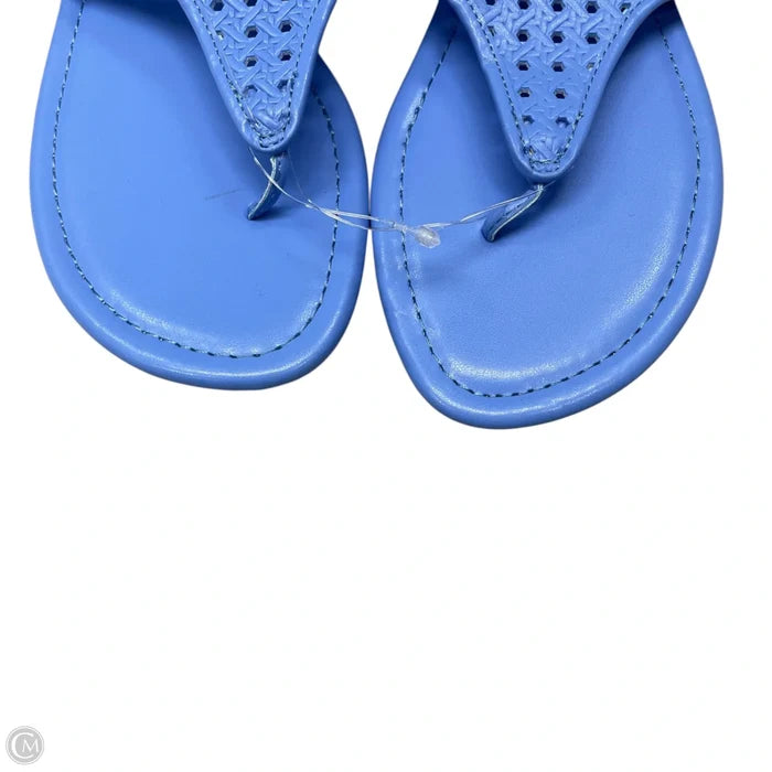 Sandals Flats By Talbots In Blue, Size: 8