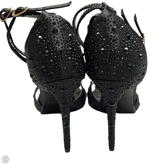 Sandals Heels Stiletto By Public Desire In Black, Size: 7