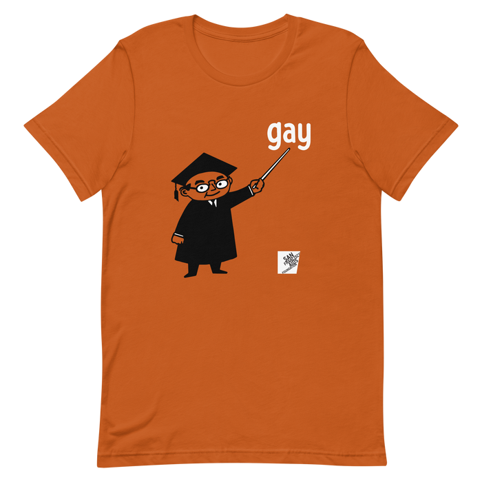 Say Gay gender neutral t-shirt