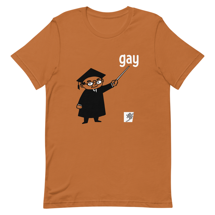 Say Gay gender neutral t-shirt