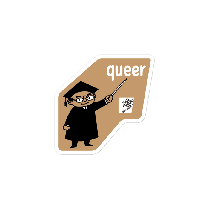 Say Queer sticker