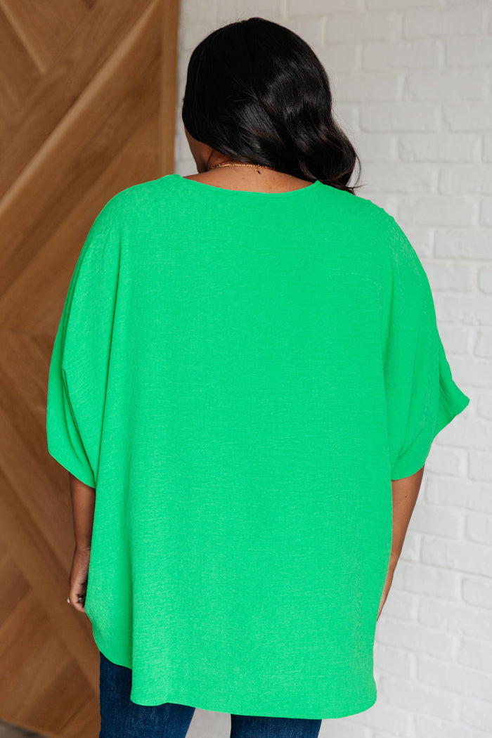 Set the Expectation V-Neck Top Tops Ave Shops- Tilden Co.