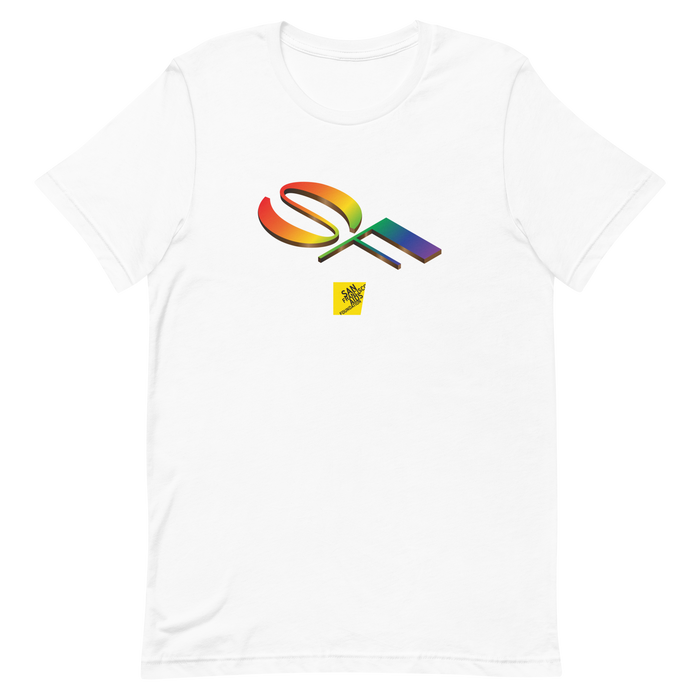 SF Pride gender neutral t-shirt