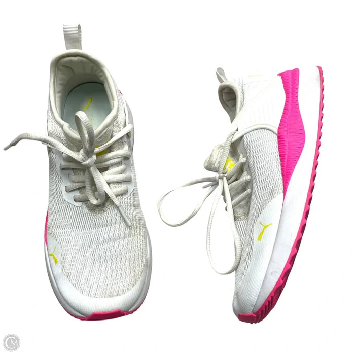 Shoes Athletic By Puma In White, Size: 7.5