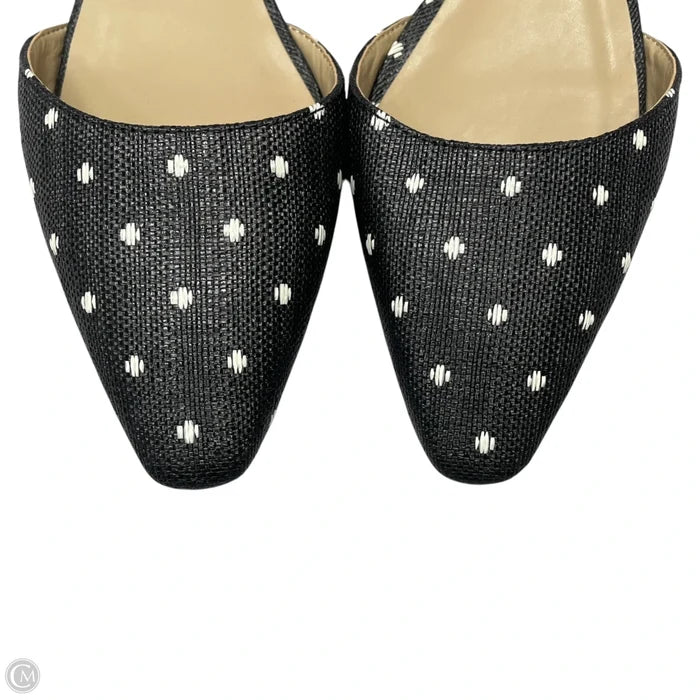 Shoes Flats By Ann Taylor In Black & White, Size: 6