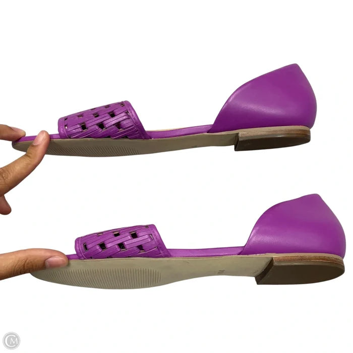 Shoes Flats By Talbots In Purple, Size: 10