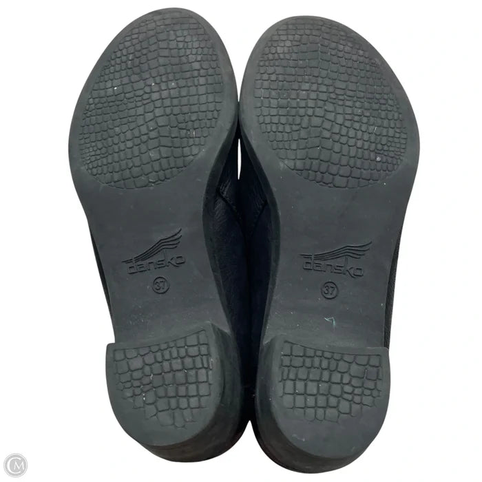 Shoes Heels Block By Dansko In Black, Size: 6.5