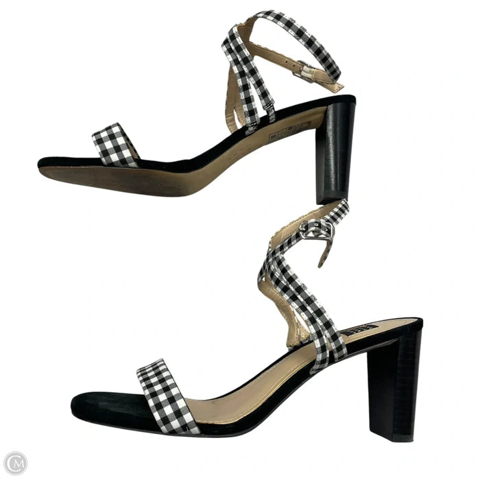 Shoes Heels Block By White House Black Market In Black & White, Size: 8.5