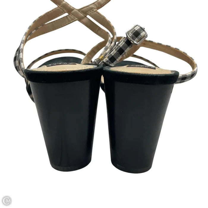 Shoes Heels Block By White House Black Market In Black & White, Size: 8.5