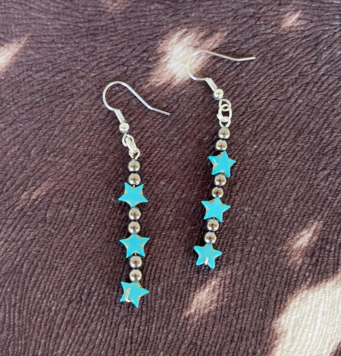 Shooting Star Dangle Earrings