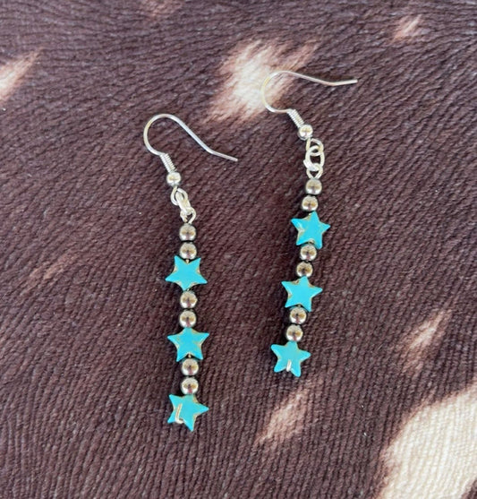 Shooting Star Dangle Earrings