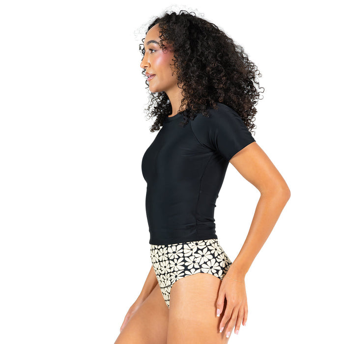 Short Sleeve Rash Guard Tankini Top Swim Top Janela Bay- Tilden Co.