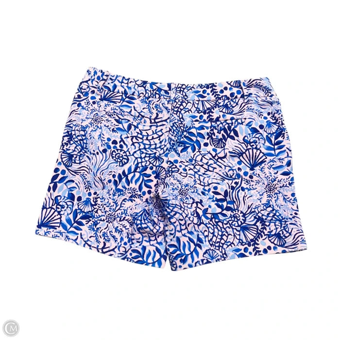 Shorts Designer By Lilly Pulitzer In Blue & Pink, Size: 8