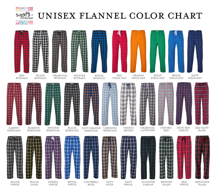 Sigma Alpha Flannel Pants