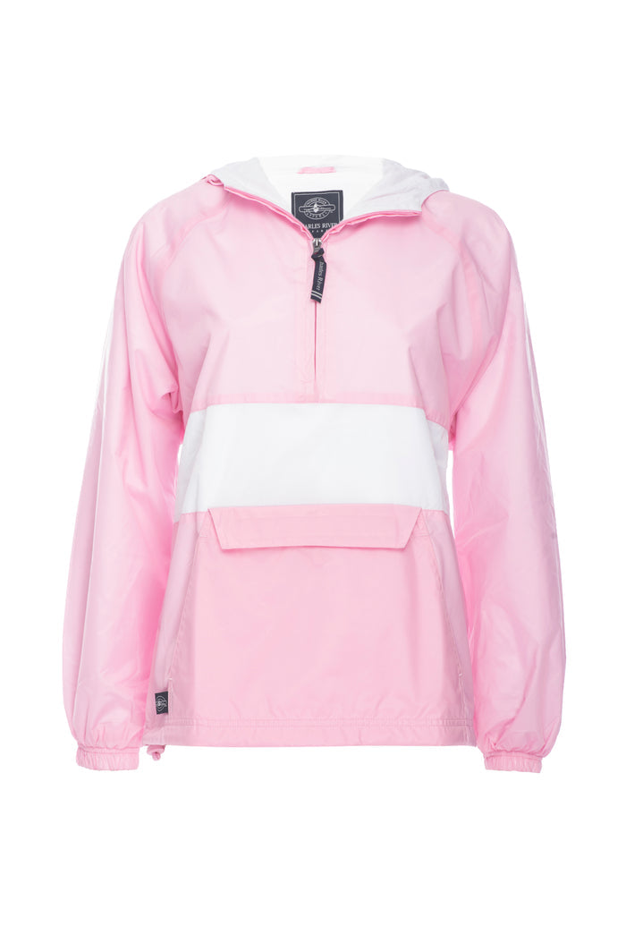 Sigma Kappa Classic Striped Windbreaker - Lined
