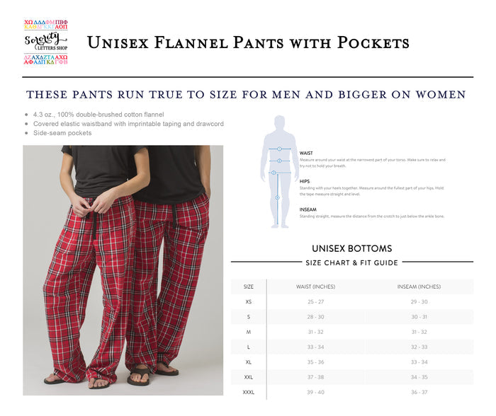 Sigma Phi Epsilon Flannel Pants