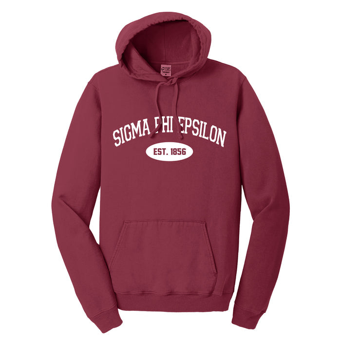 Sigma Phi Epsilon Hooded Pullover Vintage Sweatshirt