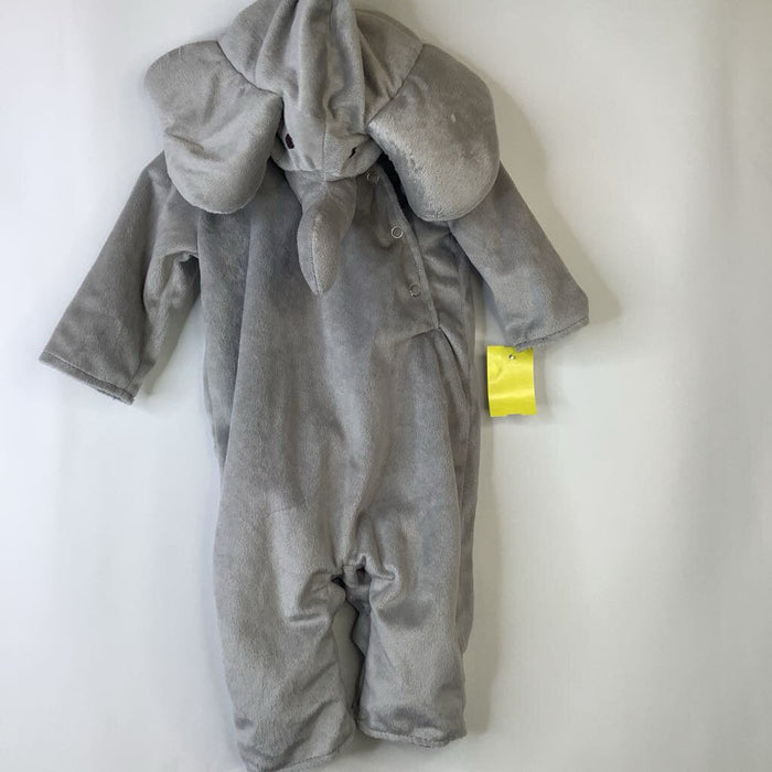 Size 0-6m: Pottery Barn Kids Grey Cozy Long Sleeve 1pc Elephant Costume
