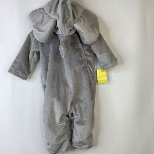 Size 0-6m: Pottery Barn Kids Grey Cozy Long Sleeve 1pc Elephant Costume