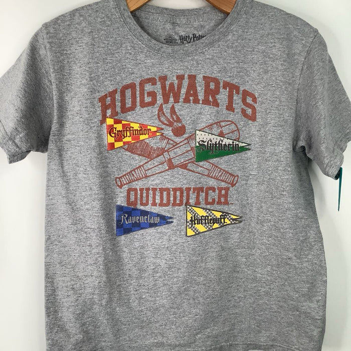Size 12: Harry Potter Grey Hogwarts Quidditch T-Shirt