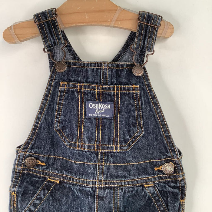 Size 12m: OshKosh B'Gosh Blue Denim Overalls