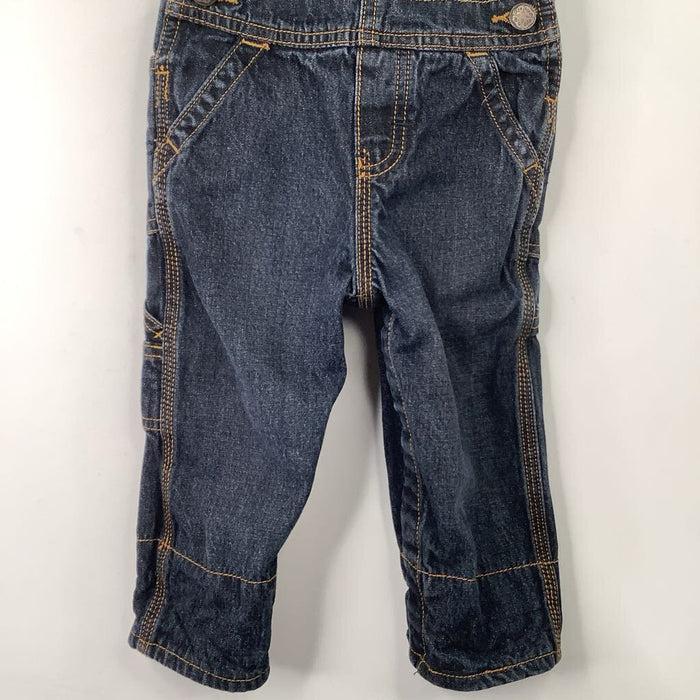 Size 12m: OshKosh B'Gosh Blue Denim Overalls