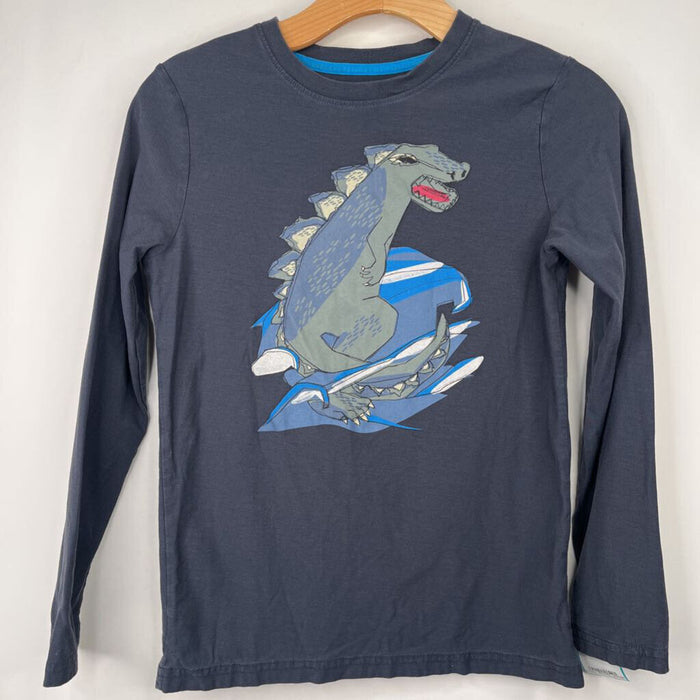 Size 14: Tea Grey/Blue/Green Godzilla Long Sleeve Shirt