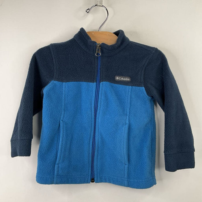Size 18-24m: Columbia Blue Zip-Up Fleece Coat