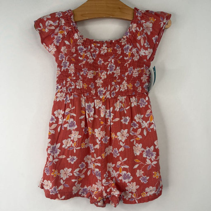 Size 18-24m: Gap Pink Floral Shorty Romper