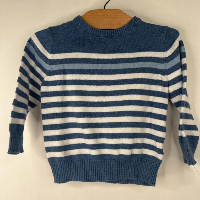 Size 18-24m: H&M Blue/White Striped Sweater