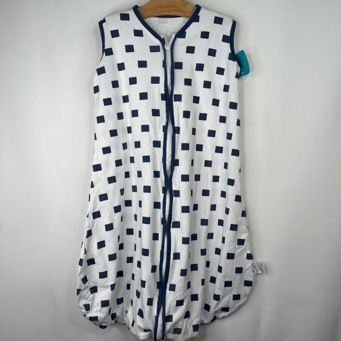 Size 18-24m: Yoofess White Blue Squared Sleepsack