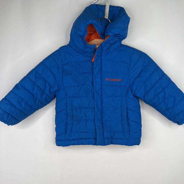 Size 2: Columbia Blue/Orange Winter Coat