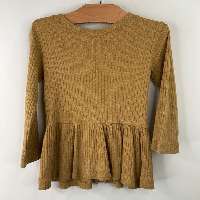 Size 2: Kate Quinn Yellow Long Sleeve Dress