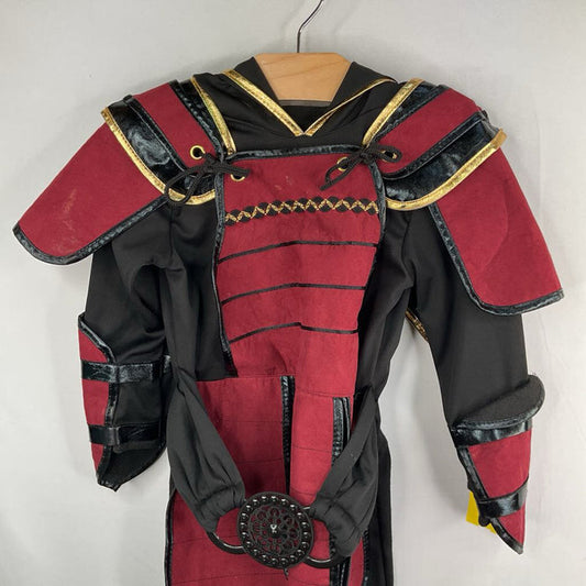 Size 3-4: TeeTot Red/Black 1pc Samurai Costume