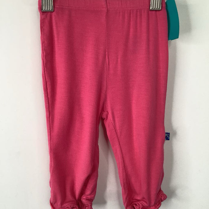 Size 3-6m: Kickee Pants Pink Leggings