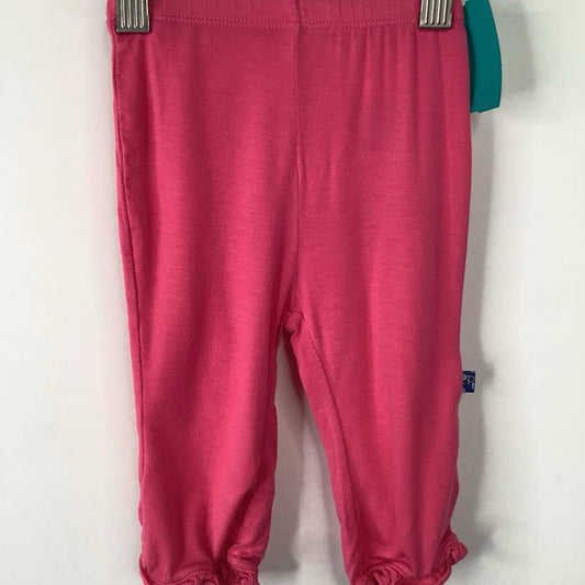 Size 3-6m: Kickee Pants Pink Leggings
