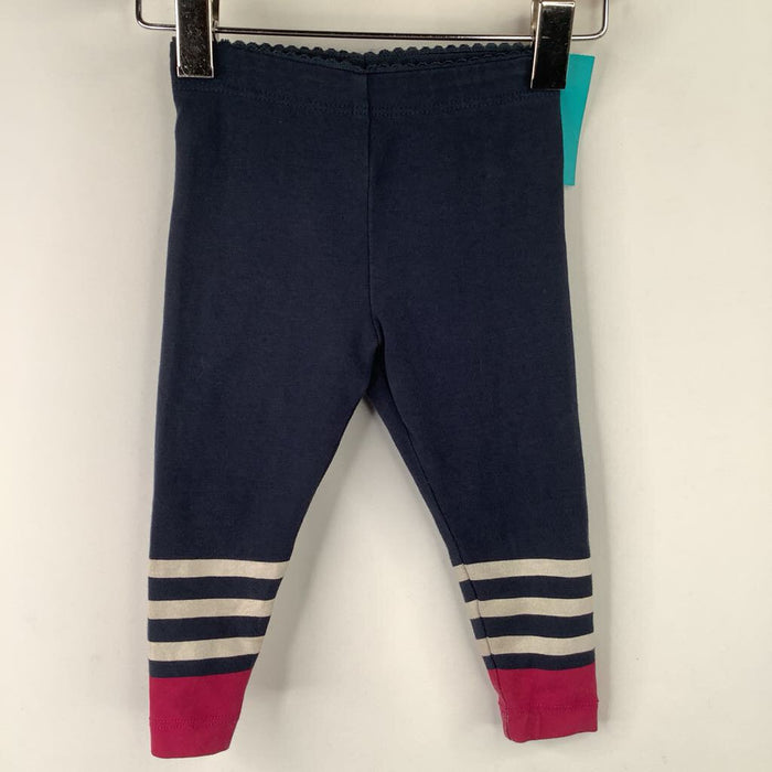 Size 3-6m: Tea Navy/Pink/White Pants