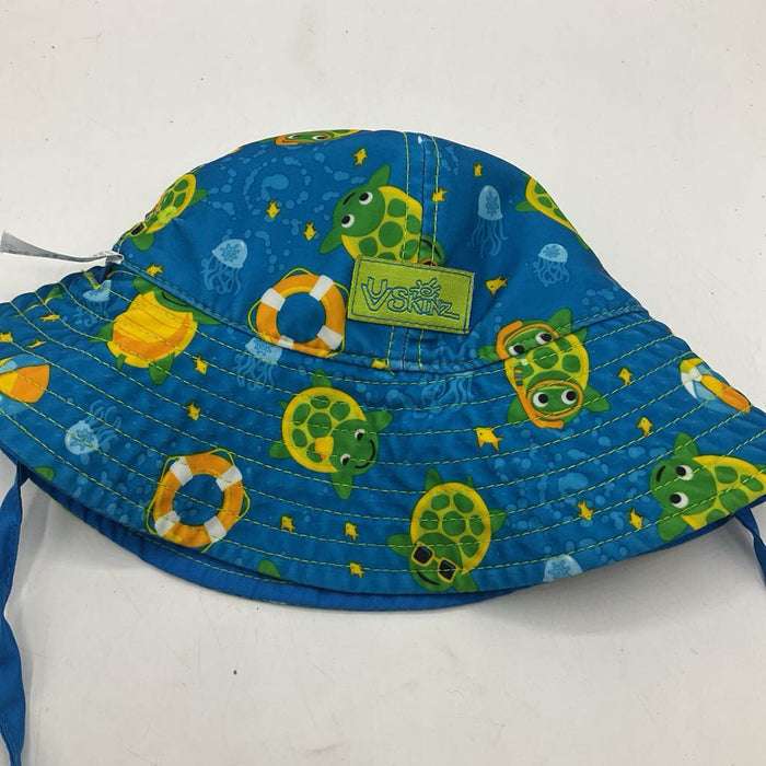 Size 3-6m: UV Skinz Blue Turtles Sunhat