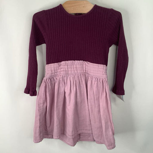 Size 3: Kate Quinn Purple Long Sleeve Dress