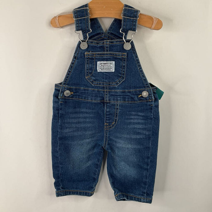 Size 3m: Levi's Blue Denim Overalls