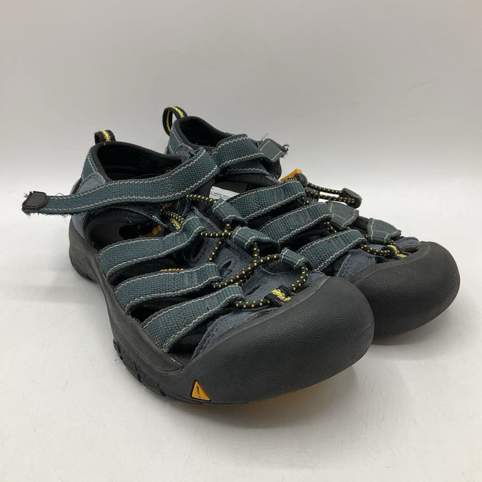 Size 4Y: KEEN Navy/Black Velcro Strap Sandals