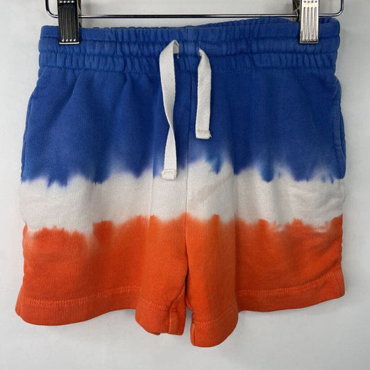 Size 5 (110): Hanna Andersson Red/White/Blue Tie-Dye Shorts