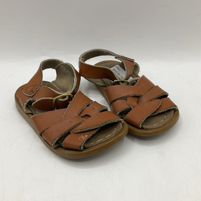 Size 5: Salt Water Brown Strappy Sandals