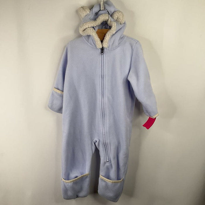 Size 6-12m: Columbia Light Blue Fleece Bunting